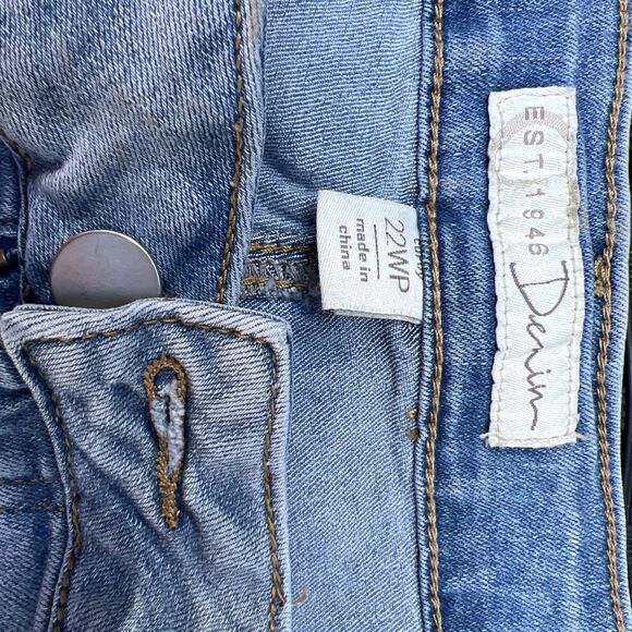 Cato Baggy Jeans Hearts Size 22 WP Wide Leg Boho, Hippie, Trendy - Picture 1 of 4